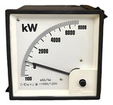 Wattimetro Ew96 Esq. 07 450/5a 11000/120v 1100/0/6800kw Kron 11000/ 120v