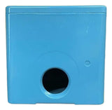 Botoeira Metalica Cega 22mm Azul Xapm14 Schneider Azul