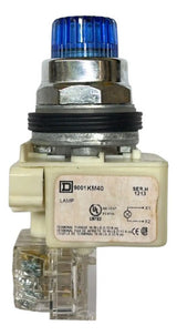 Botao Iluminado 30mm 1na 1nf Azul 9001k2l40lh13 Schneider Azul
