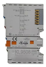 Power Supply Terminal 8vdc Kl9508 Beckhoff