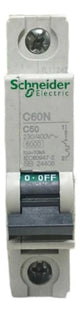 Disjuntor Acti9 Ic60n 1p 50a Curva C A9f74150 Schneider