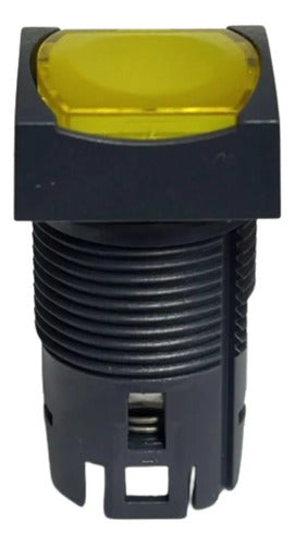 Kit Com 2: Cabeçote Para Botão 16mm Zb6cw5 Am Schneider Amarelo 0