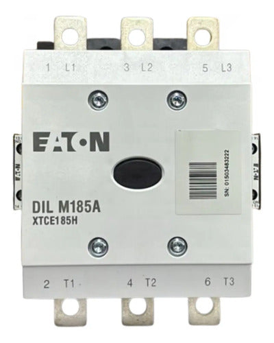 Contator Dilm185a/22(rac120) 185a 100-120v 2na2nf 90kw Eaton 100-120v