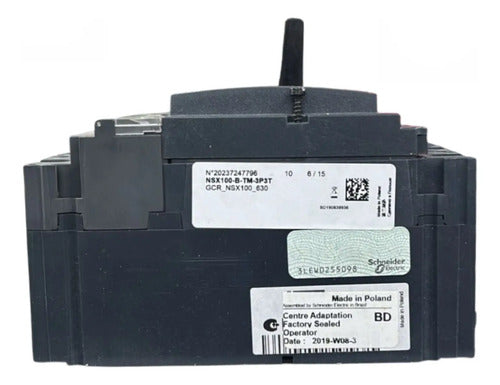 Disjuntor Tripolar 25a Nsx100b-ma25 Schneider