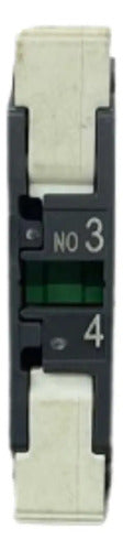 Kit Com 2 Peças: Bloco De Contato 1na Zbe1015 Schneider Preto -