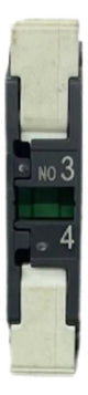 Kit Com 2 Peças: Bloco De Contato 1na Zbe1015 Schneider Preto -