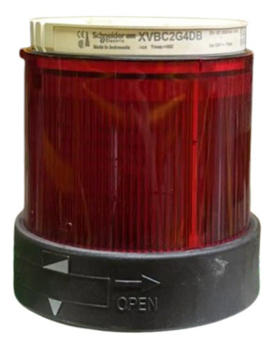 Módulo Luminoso Contínuo Led Vermelho Xvbc2g4 Schneider 127v