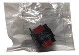 Kit Com 2 Peças: Bloco De Contato E102 2nf Ace Schmersal Preto E Vermelho Não Se Aplica
