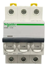 Disjuntor Acti9 Ic60n 3p Curva C 4a 440v A9f74304 Schneider