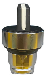 Frontal Comutador 22mm 2 Pos Fixa Zb4bj5 Schneider Preto