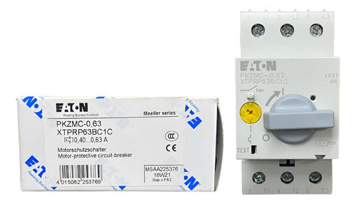 Disjuntor Motor Pkzmc-0,63 0,4-0,63a Eaton