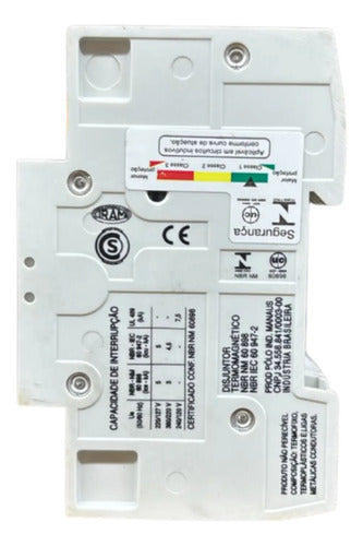Disjuntor Tripolar 1a Curva C 5sx1301-7 Siemens