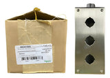 Botoeira Metalica Vazia 30mm 3 Furos 9001kyss3 Schneider Metalica