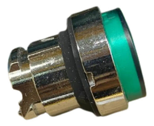 Cabeçote Para Botão Luminoso 22mm Vd Zb4bw133 Telemecanique Verde -