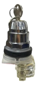 Comutador 30mm Metálico 2 Posições 9001ks11k1h13r Schneider Metálico 1naf