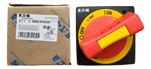 Manopla Rotativa Nzm2-xtvdvr C/ Acoplamento Para Porta Eaton