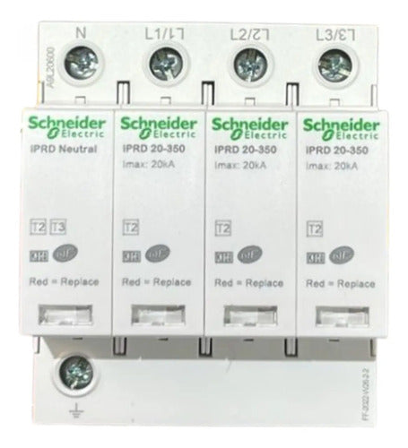 Dps Acti9 Protetor Surto Iprd20 20ka 3p+n A9l20600 Schneider