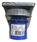 Plug Fix De Embutir 2p+t 63a 200/250v 6h Azul S3536w Steck Azul