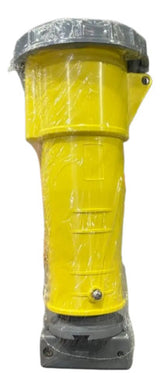 Acoplamento 2p+t 63a 100/130v 4h Amarelo Ip67 S3554w Steck Amarelo