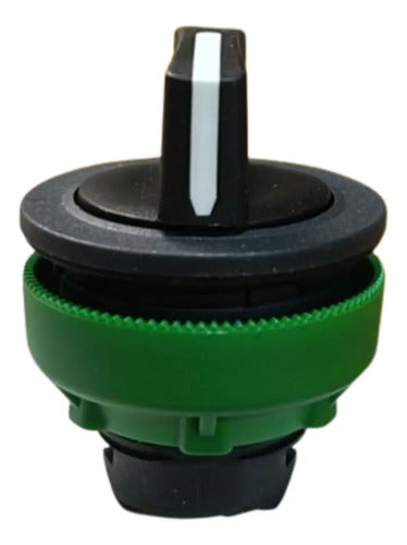 Cabeçote Para Comutador Faceado 3 Posições Zb5fd3 Schneider Preto 0