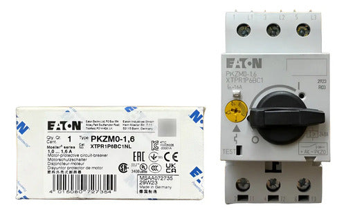 Disjuntor Motor Pkzm0-1,6 1-1,6a Eaton - 50/60hz