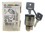 Cabecote Para Chave Seletora 22mm 2 Pos Zb4bg220 Schneider Metal Cromado