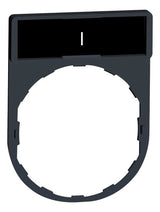 Kit Com 8 Peças: Porta Etiqueta 30x40mm Zby2147 Schneider Preto/vermelho