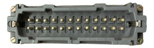 Miolo Macho 24 Polos Para Tomada Industrial Smp24 Steck Cinza