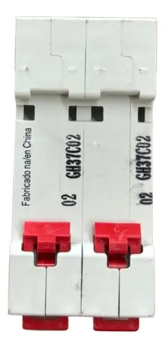 Disjuntor Bipolar Sdd62c02 2a Curva C 3ka Steck