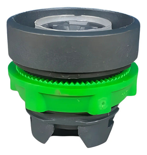 Kit C/ 3 Peças: Cabeçote Para Botão 22mm Pt Zb5aa0 Schneider Preto -