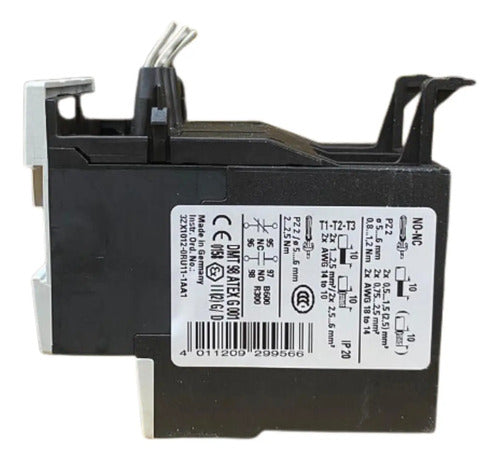 Relé  Térmico De Sobrecarga 5,5-8 A 3ru1126-1hb0 Siemens -