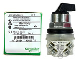Comutador 30mm 2 Posições Metálico 9001ks34fbh13 Schneider Preto 1naf