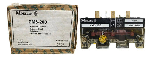 Bloco De Proteção Zm6-200 160-200a Moeller
