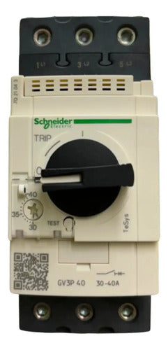 Disjuntor Motor Termomagnético 30-40a 3p Gv3p40 Schneider