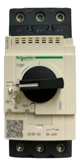 Disjuntor Motor Termomagnético 30-40a 3p Gv3p40 Schneider