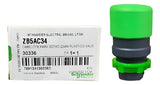Cabecote Para Botao 22mm Plastico Soco A Zb5ac34 Schneider Verde