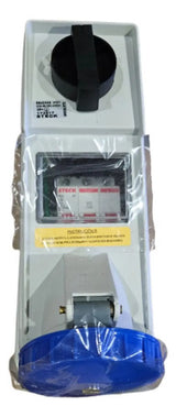 Tomada Sob 3p+t 32a 200/250v 9h Azul Dj Bq Ss4209d Steck Azul