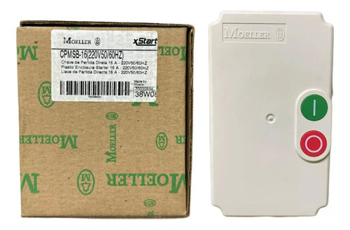 Chave Magnetica Com Rele 220v Cpmsb-16 Moeller