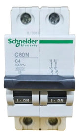 Disjuntor C60n C4 2x4a 24334 Schneider