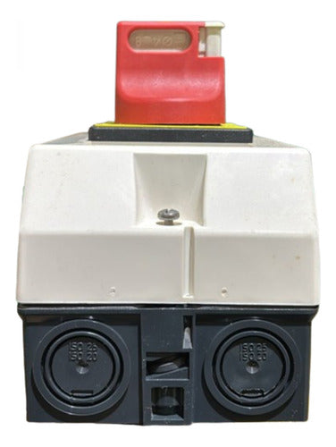 Interruptor Seccionador Vario Cofre Ip65 Vcf02ge Schneider 10 A 690v Vermelho/ Amarelo