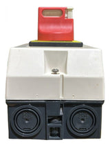 Interruptor Seccionador Vario Cofre Ip65 Vcf02ge Schneider 10 A 690v Vermelho/ Amarelo