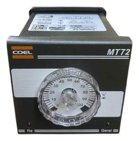 Rele Tempo Mt72w-pr-is 60seg Mt72 24/240vca/vcc Coel 240vca