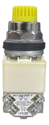 Botão 30mm Metálico 1naf Amarelo 9001k2l38lyyh13 Schneider Amarelo -