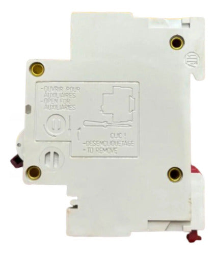Kit C/ 2 Pçs: Disjuntor Unipolar Sdd61c80 80a Curva C Steck
