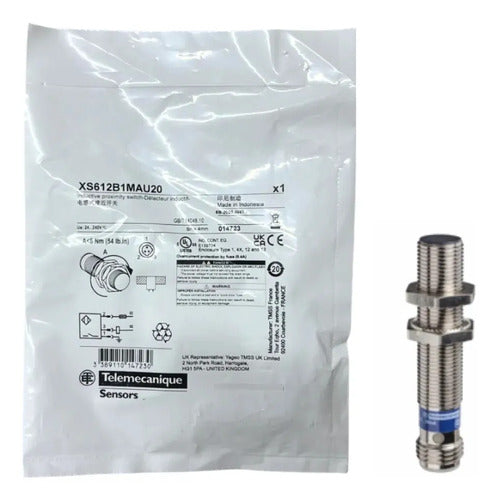 Sensor Indutivo De Proximidade Xs612b1mau20 Telemecanique