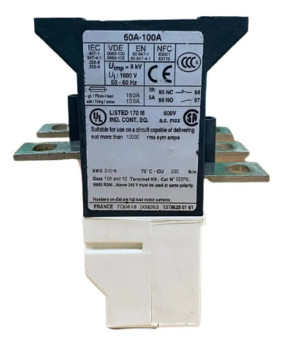 Rele Termico Tesys F 60-100a 1na+1nf Lr9f5367 Schneider 100a