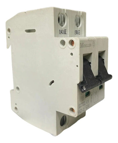 Disjuntor Bipolar 50a 10ka Faz-2-c50 Moeller