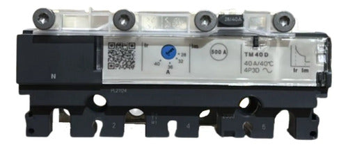 Disparador Nsx100 Tm40d Tetrapolar 4p3d Lv429044 Schneider