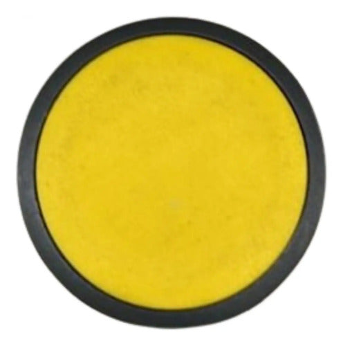 Kit C/ 2: Cabeçote Para Botão 22mm Amarelo Zb5aa54 Schneider Amarelo -
