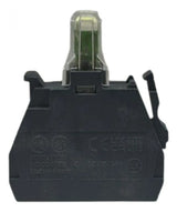 Bloco De Contato Luminoso Led Universal Bc Zbvbg1 Schneider Preto 24 A 120vca Cc